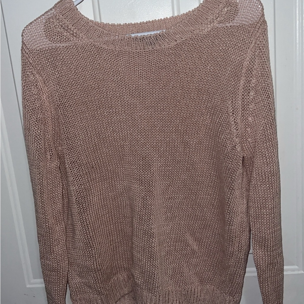 Women's Knit Sweater - Pink